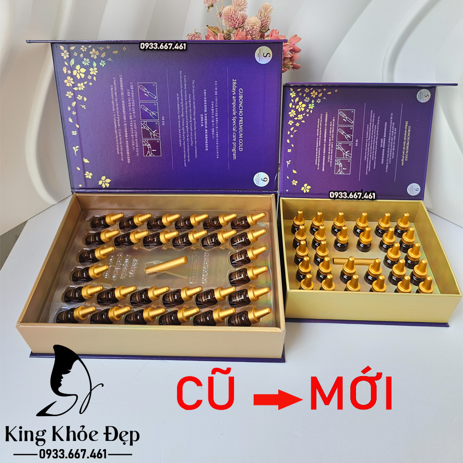 Tế Bào Gốc Guboncho 28 Days Ampoule Special Care Program – Liệu Trình Dưỡng Da Chuyên Sâu Trong 28 Ngày