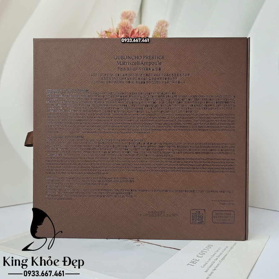 Tinh Chất Guboncho Prestige Matrixcell Ampoule – Bí Quyết Trẻ Hóa Làn Da Từ Tế Bào!